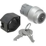 704.121.0, IP65 Key Switch 2-Way Straight-Key