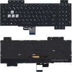 Клавиатура для ноутбука Asus ROG GL704 черная с подсветкой
