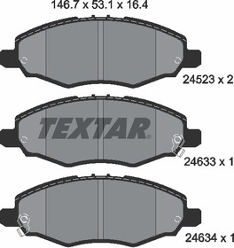 2452301, К-кт дисковых колодок TOYOTA HILUX II 01-,