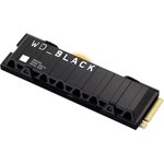 Накопитель WD SSD Black SN850X, 1.0TB, M.2(22x80mm), NVMe, PCIe 4.0 x4, 3D TLC ...