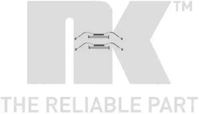 7999681, Комплект монтажный торм. колодок VW Transporter T5 03-