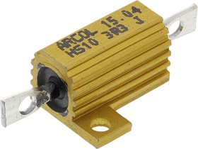 Фото 1/4 3.3Ω 10W Wire Wound Chassis Mount Resistor HS10 3R3 J ±5%
