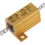 10kΩ 15W Wire Wound Chassis Mount Resistor HS15 10K J ±5%
