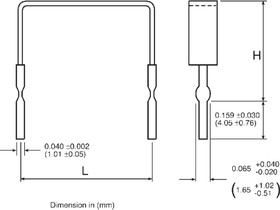 5mΩ Metal Strip Resistor 1W ±1% MSR-1 R005 F