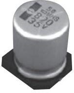 EMHS101GRA111MKE0S, Aluminum Electrolytic Capacitors - SMD 110uF 20% 100V AEC-Q200