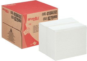 Фото 1/5 8279, WypAll White Cloths for General Cleaning, Dry Use, Box of 160, 426 x 282mm, Repeat Use