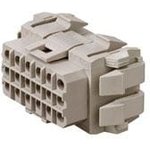 1417000000, 18 Rectangular Connectors - Housings Receptacle Gray 0.197" (5.00mm)