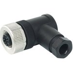 7000-13001-0000000, Circular DIN Connectors M12 FEMALE 90 FIELD-WIREABLE SCREW ...