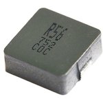 Shielded Wire-wound SMD Inductor with a Ferrite Core, 22 μH ±20% Moulded 9.5A Idc