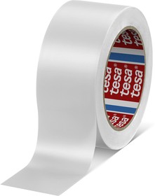 60760-00094-15, White PVC 33m Floor Tape, 0.15mm Thickness