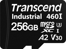 TS256GUSD460I, 256 GB Industrial MicroSDXC Micro SD Card