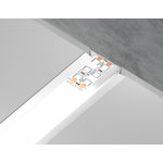 Ambrella Алюминиевый профиль встраиваемый 30.6*6 для светодиодной ленты до 19,8мм