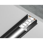 Ambrella Алюминиевый профиль накладной 15.5*6 для светодиодной ленты до 11мм