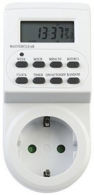 Розетка с таймером электронным (недельный+суточный) 3500Вт (SBE-STE1) – купить оптом и в розницу