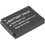 Аккумуляторная батарея для фотоаппарата Samsung CL65 (SLB-11A) 3.7V 1400mAh Li-ion