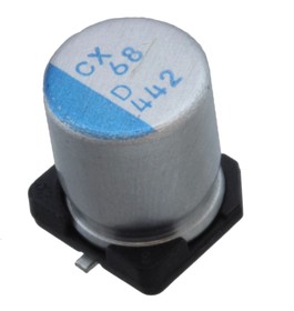 PCX1C101MCL1GS, Aluminium Organic Polymer Capacitors 16V 100uF 20% AEC-Q200