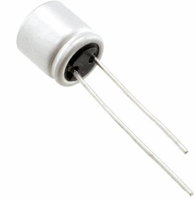 RS61C101MDS1, Aluminum Organic Polymer Capacitors 100uF 16 Volts 20% Radial Leaded Poly