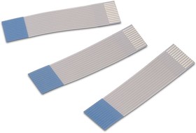 Фото 1/2 686709100001, WR-FFC Series FFC Ribbon Cable, 9-Way, 1mm Pitch, 100mm Length