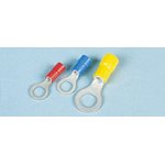 FV Insulated Ring Terminal, 3mm Stud Size, 1mm² to 2.6mm² Wire Size, Blue