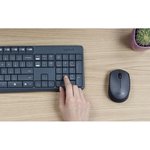 Набор клавиатура+мышь Logitech MK235 (920-007948) Wireless/Grey