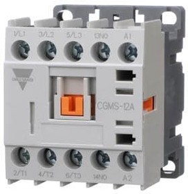 CGMS-9A-24-10, Mini Contactor - 3PST-NO (3 Form A) - 9A Contact Rating - 24VAC Coil - 1NO Aux - Screw Terminal - Chassis Mount, ...