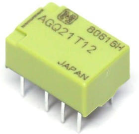 AGQ21T03, Low Signal Relays - PCB 3V 100mW 10.60x7.20x5.20mm