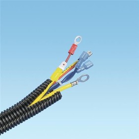 CLT125N-L630, Spiral Wraps, Sleeves, Tubing & Conduit Corr. Loom Tub Slit 1.25 (31.8mm)