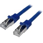 N6SPAT1MBL, Cat6 Male RJ45 to Male RJ45 Ethernet Cable, S/FTP, Blue PVC Sheath ...