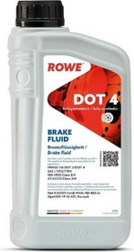 25101-0010-99, Жидкость тормозная Rowe Hightec Brake Fluid DOT 4 пластик 1 л