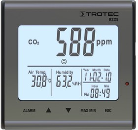 Фото 1/4 Монитор качества воздуха температура/влажность СО2 BZ25