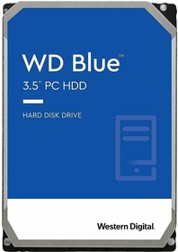Фото 1/4 Жесткий диск WD SATA-III 2TB WD20EARZ Desktop Blue (5400rpm) 64Mb 3.5"