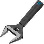 15567, Ключ разводной, 150 мм,CrV, тонкие губки, защитные насадки