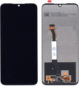 Дисплей для Xiaomi Redmi Note 8T в сборе с тачскрином (small size) черный