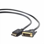 Кабель DisplayPort-DVI Cablexpert CC-DPM-DVIM-3M, 20M/25M, 3.0м, черный, экран, пакет