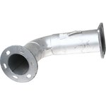 54325-1203009-01, MAZ-54325 silencer intake pipe (TKR-flap, angled) OAO MAZ