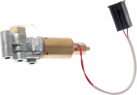 КЭМ 32-23, Клапан электромагнитный ЯМЗ привода вентилятора 24V (с ручным дублером, с прокладкой) РОДИНА