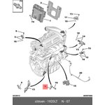 1920LT, Датчик детонации PEUGEOT: 207, 308 1.6THP (EP6 Turbo) 07- \ CITROEN ...