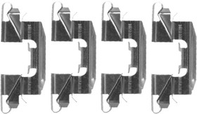 Фото 1/4 82507700, Пластина NISSAN Pathfinder (05-) колодок тормозных задних комплект TEXTAR