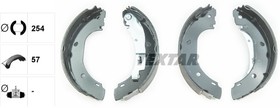 91060900, Колодки тормозные барабанные задн CITROEN: JUMPER c бортовой платформой 02-, JUMPER автобус 02-, JUM