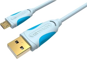 Кабель Vention USB 2.0 AM/Micro-B - 0.25 м (VAS-A04-S025), Кабель Vention USB 2.0 AM/micro B 5pin - 0,25 м