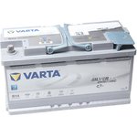 6СТ95(0) G14 (A5), Аккумулятор VARTA Silver Dynamic AGM 95А/ч обратная полярность
