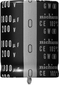 2200μF Aluminium Electrolytic Capacitor 200V dc, Snap-In - LGW2D222MELC45