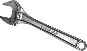 Фото 1/2 8072 C, Adjustable Spanner, 255 mm Overall, 30mm Jaw Capacity, Metal Handle
