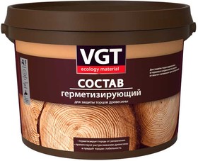 Герметизир.состав ВГТ д/защиты торцов древесины 0,9кг 30414 (11605395)