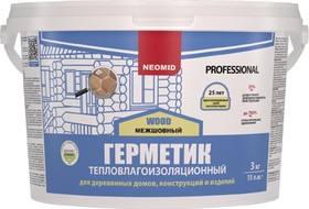 Герметик строительный NEOMID professional, сосна (3кг) (11596377)