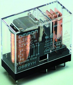 G2R-2A4-DC12, General Purpose Relays Power PCB Relay 12VDC GP Type