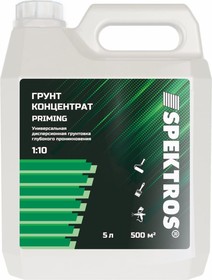 Грунт концентрат Priming 1:10 5 л глубокого проникновения 56079