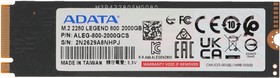 Фото 1/10 Накопитель SSD A-Data PCIe 4.0 x4 2TB ALEG-800-2000GCS Legend 800 M.2 2280