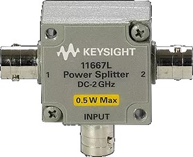 11667LEMEA RF Power Splitter, 2GHz max, 0.5W max input
