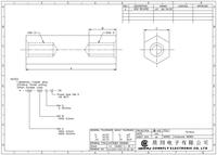 PCHSS-10, Стойка для печатных плат, шестигр., латунь, М3, 10мм, Connfly ...